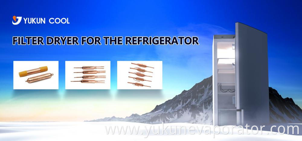 Filter Dryer For The Refrigerator